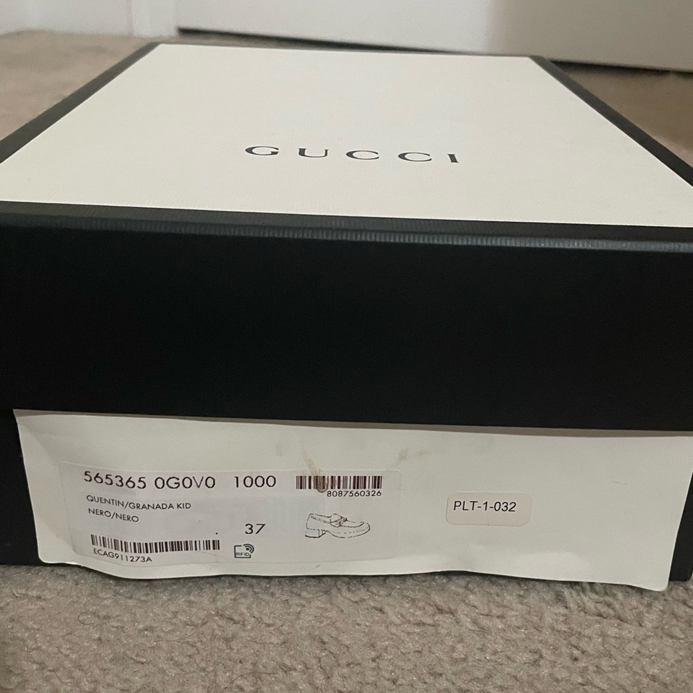 Gucci Horsebit Houdan leather heel loafers - Picture 14 of 14